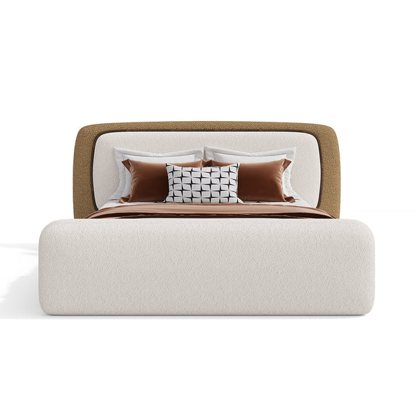 Modern Minimalist Lambswool Bed