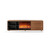 Simulation Electric Fireplace Console