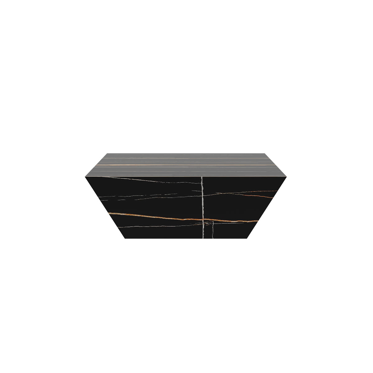Modern Square Faux Marble Coffee Table