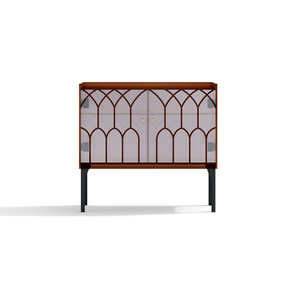 Mid-Century Acrylic Sideboard Cabinet