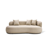 Modern Beige Fabric Sofa