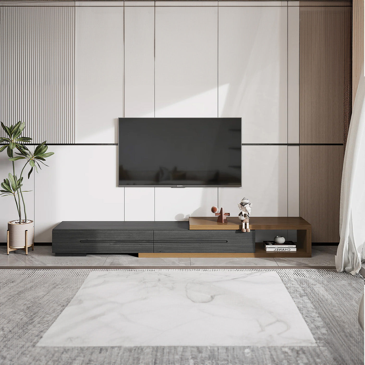 Modern Accent TV Stand