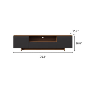 TV Stand with A Cable Hole