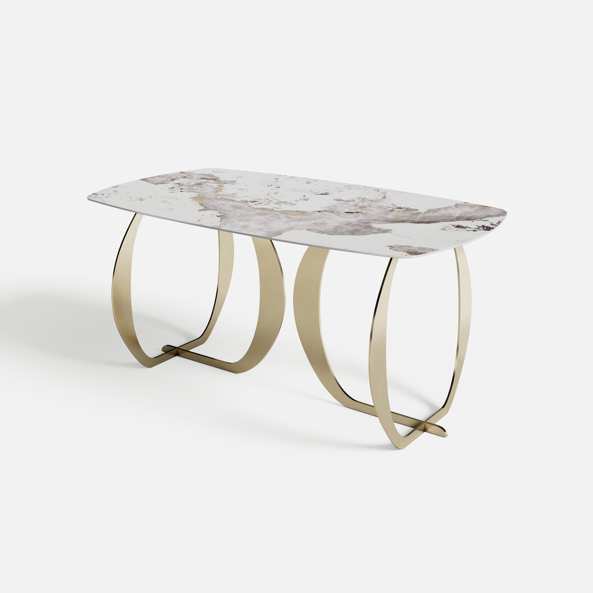 Modern Sintered Stone Round Dining Table