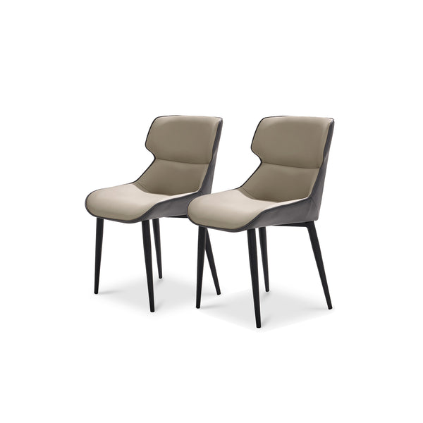 Modern Microfiber Leather Dining Chair