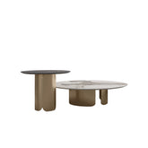 Modern Fashion Marble Top Cocktail Table Set