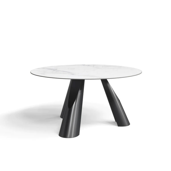 Modern Sintered Stone Round Dining Table