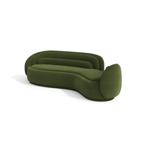 Green 3D Curved Sofa
