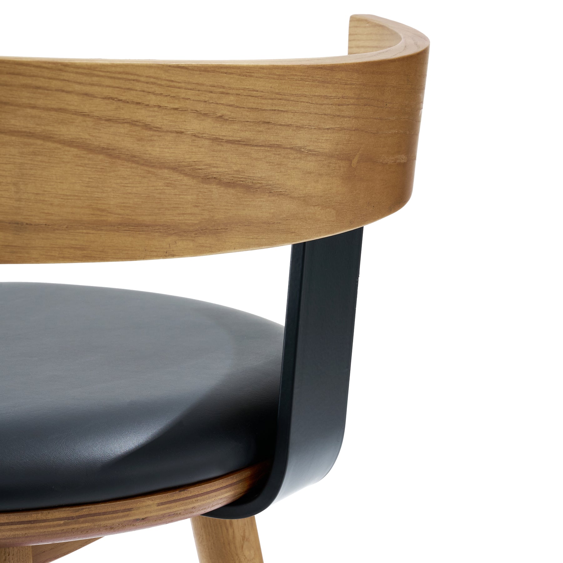 Wood Upholstered Counter Bar Stool