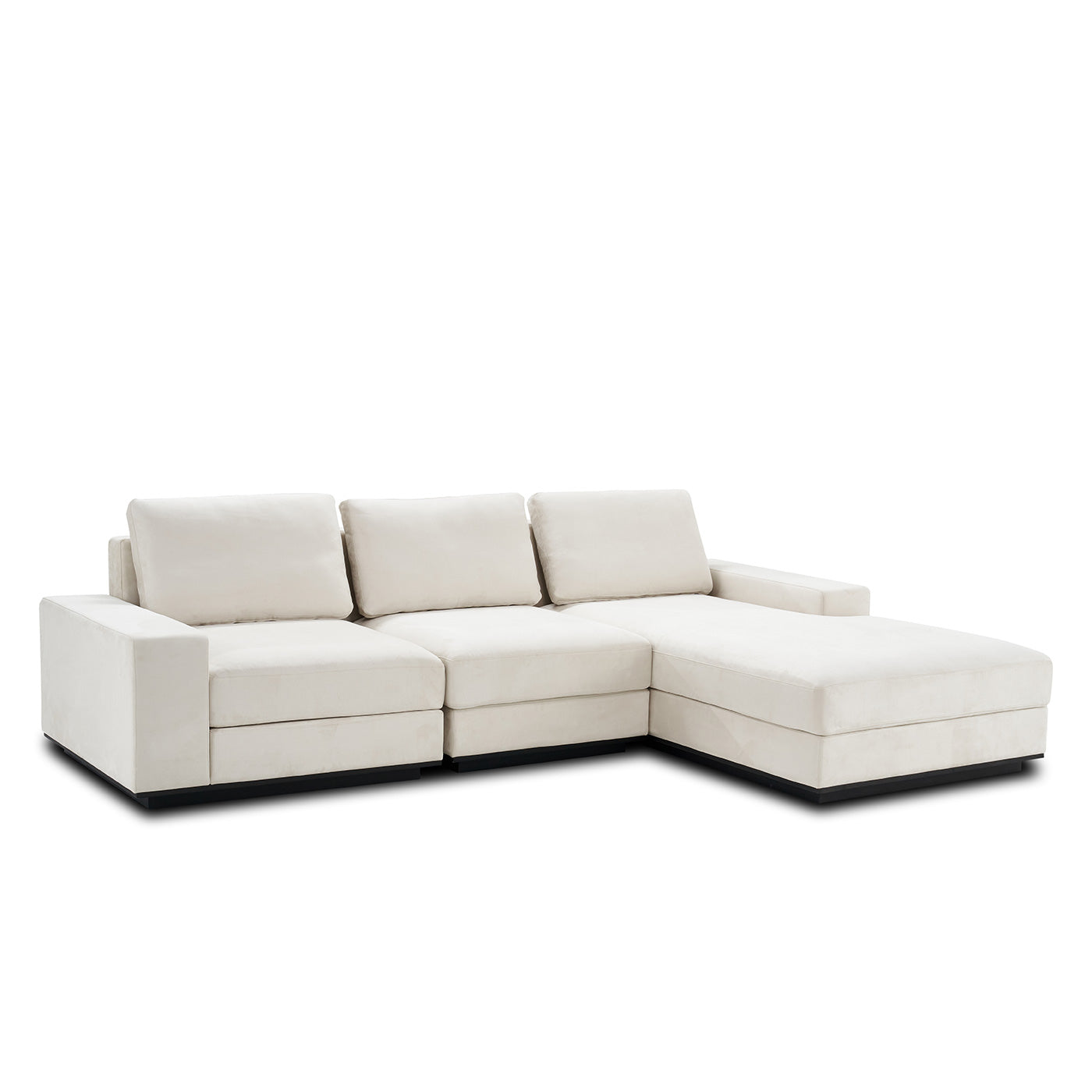 Italian Minimalist Technical Fabric Sofa