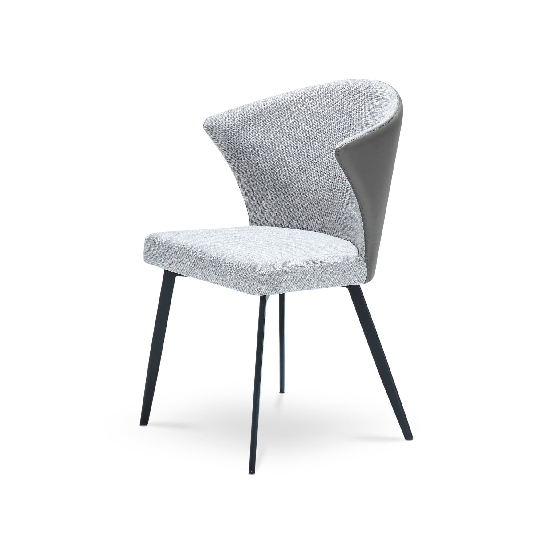 Upholstered Modern Klismos Side Chair(Set of 2)