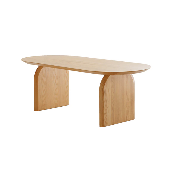 Modern Minimalist Ash Solid Wood Dining Table