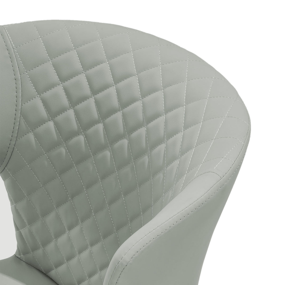 Modern Minimalist Microfiber Leather Dining Chair
