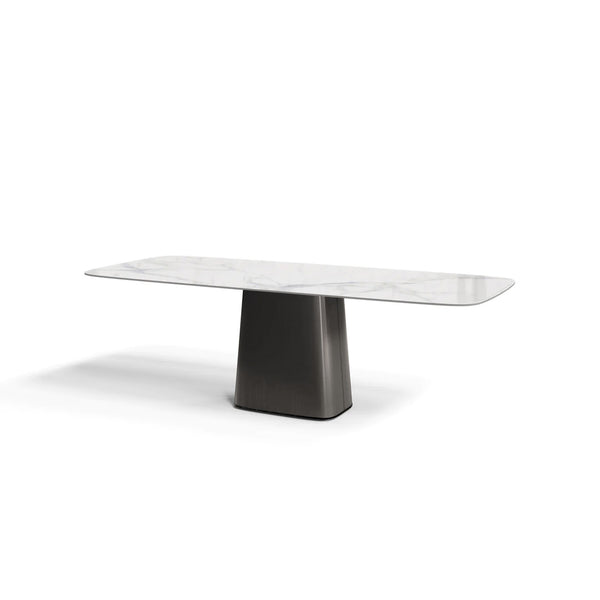 Modern Luxe Brilliant Sintered Stone Dining Table