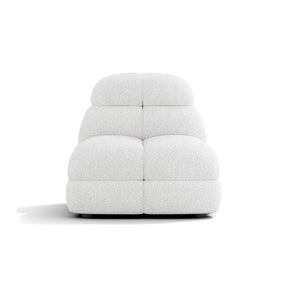 Italian Minimalist  Lambswool Single Sofa