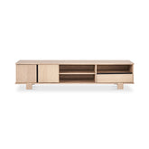 Log Color Nordic Style Wooden TV Cabinet