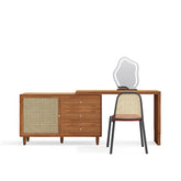 Mid-Century Natural Classic Dressing Table Set